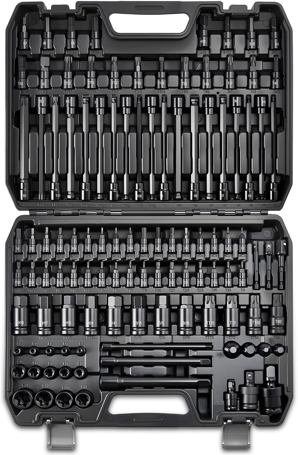 Woodworking Joint - 112PC Master Torx & Hex Bit