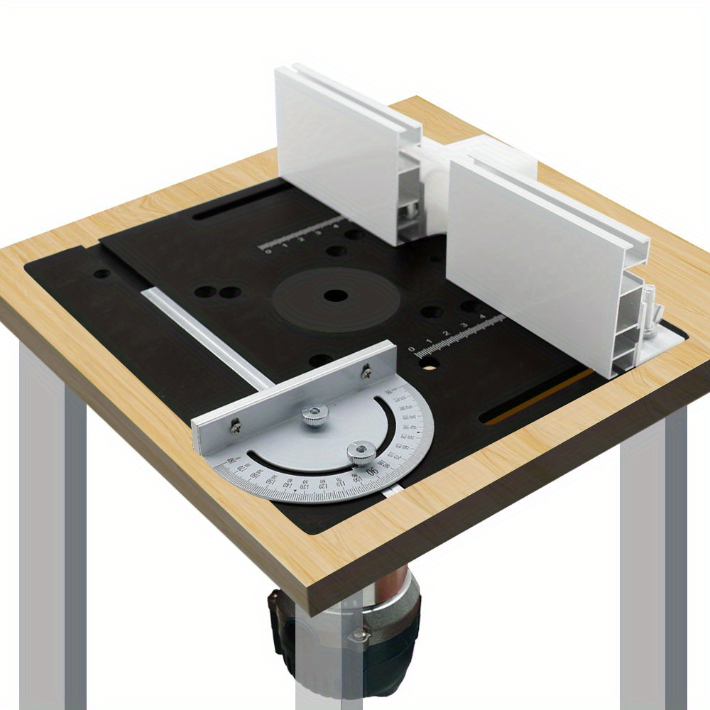 Woodworking Finishing - Aluminum Router Desktop Insert Board, Woodworking