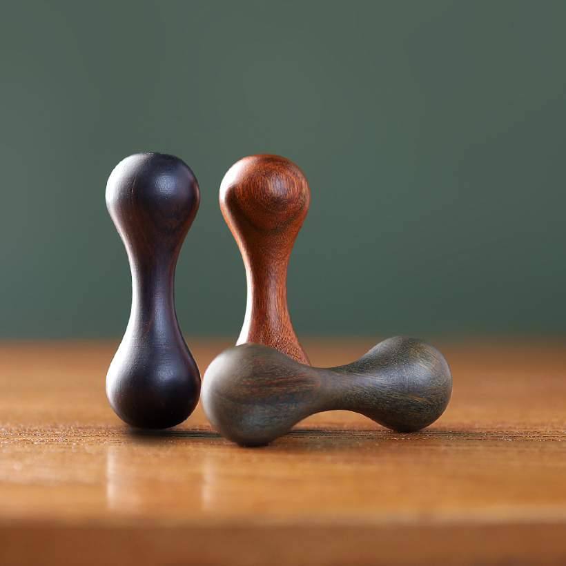 Woodworking Joint - Wooden Finger Dumbbell for Adults -