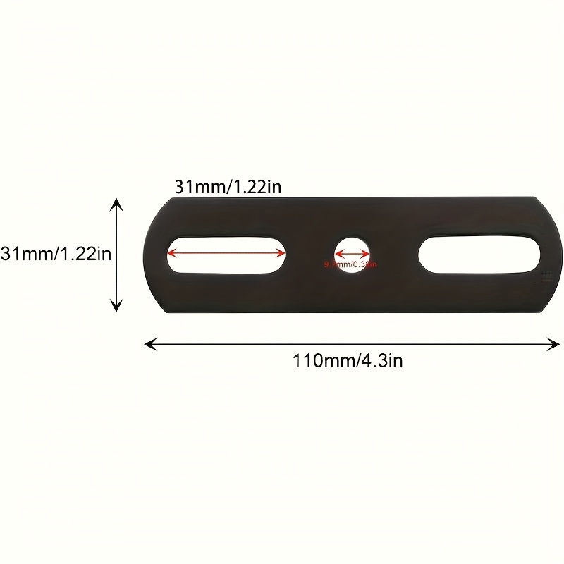 3pcs Flat Support Bracket Repa - Woodworking Joint ulasan dan harga