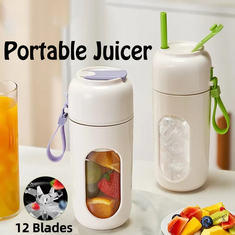 Portable Electric Juicer Cup 3 - Spoke Shave Round ulasan dan harga