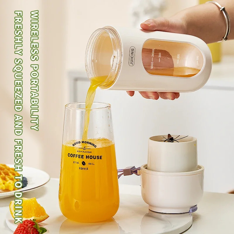 Portable Electric Juicer Cup 3 - Spoke Shave Round ulasan dan harga