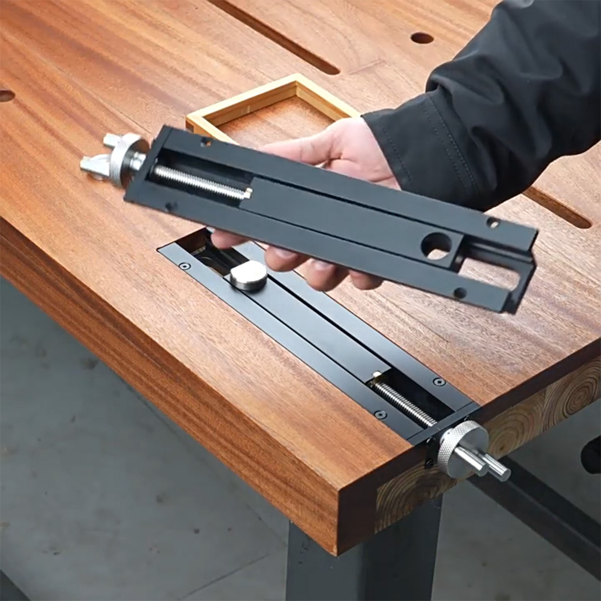 Heavy Duty Aluminum Alloy Work - Woodworking Front Vise ulasan dan harga