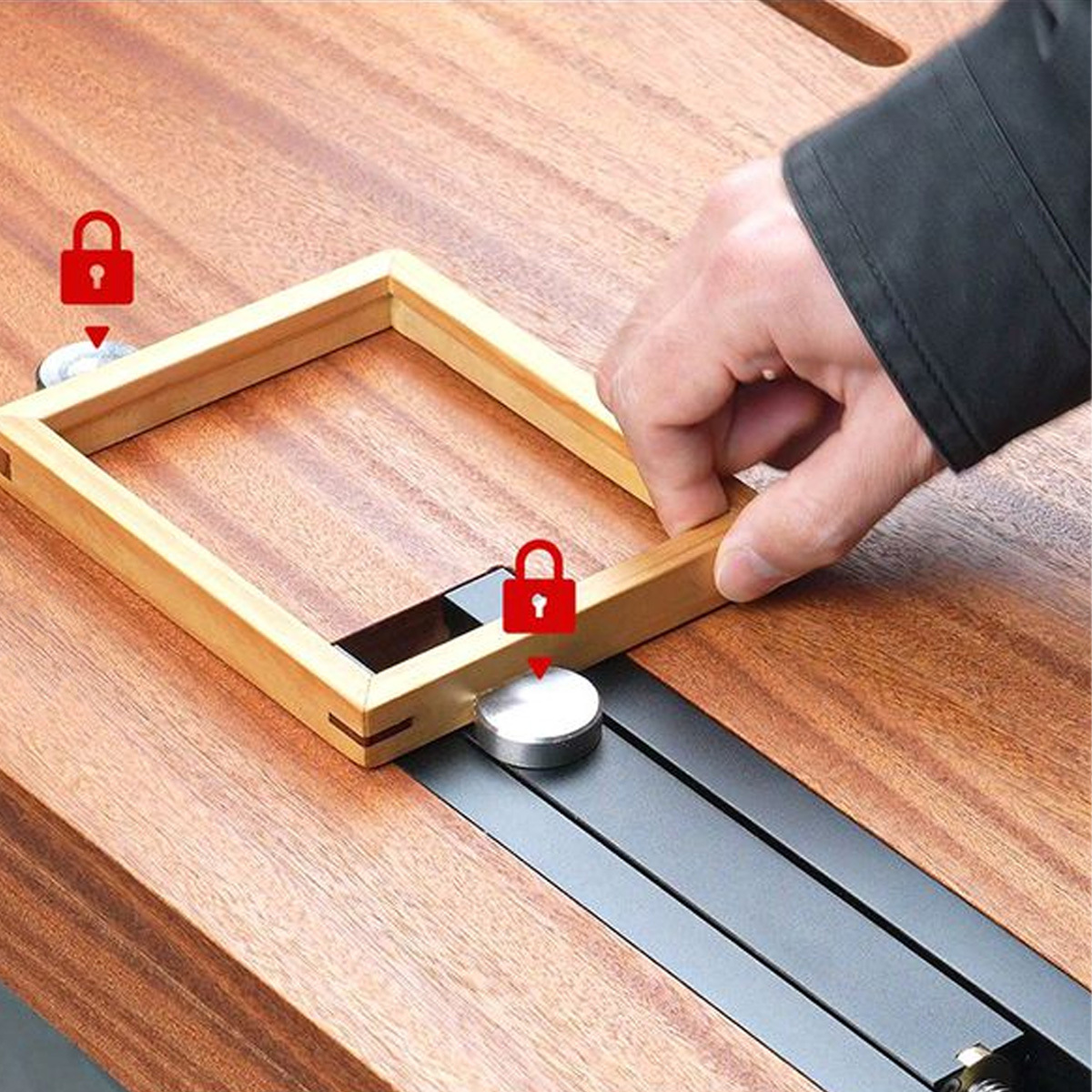 Heavy Duty Aluminum Alloy Work - Woodworking Front Vise ulasan dan harga