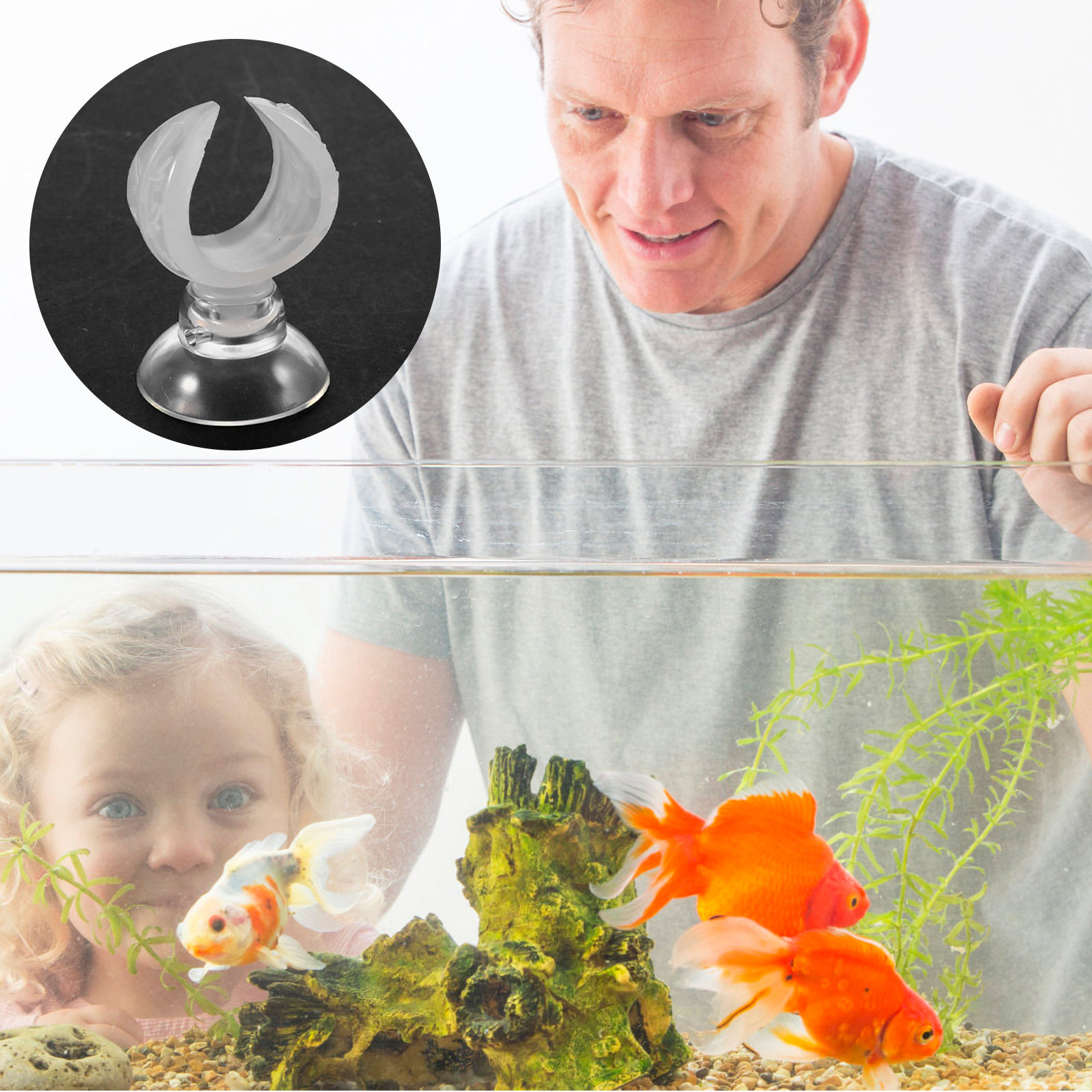 4Pcs Clear Plastic Aquarium Su - Woodworking On Youtube ulasan dan harga