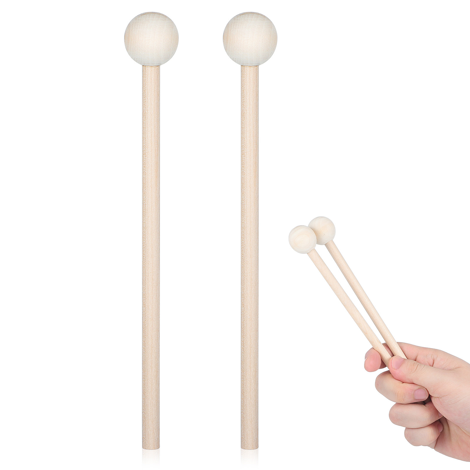 2Pcs Wooden Xylophone Mallets  - Woodworking Xylophone ulasan dan harga