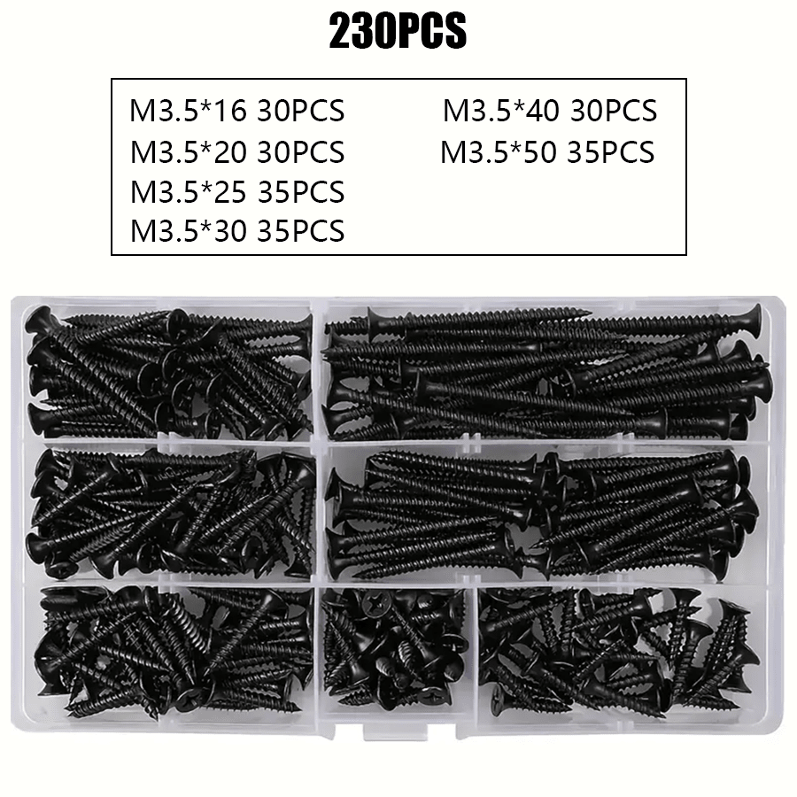105/230pcs Box Autoscrew Kit,  - Woodworking Kit ulasan dan harga