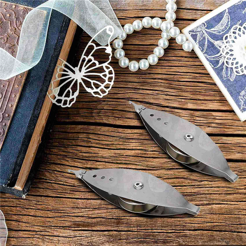 ABLG 6Pcs Silver Metal Tatting - Woodworking Kits For Beginners ulasan dan harga