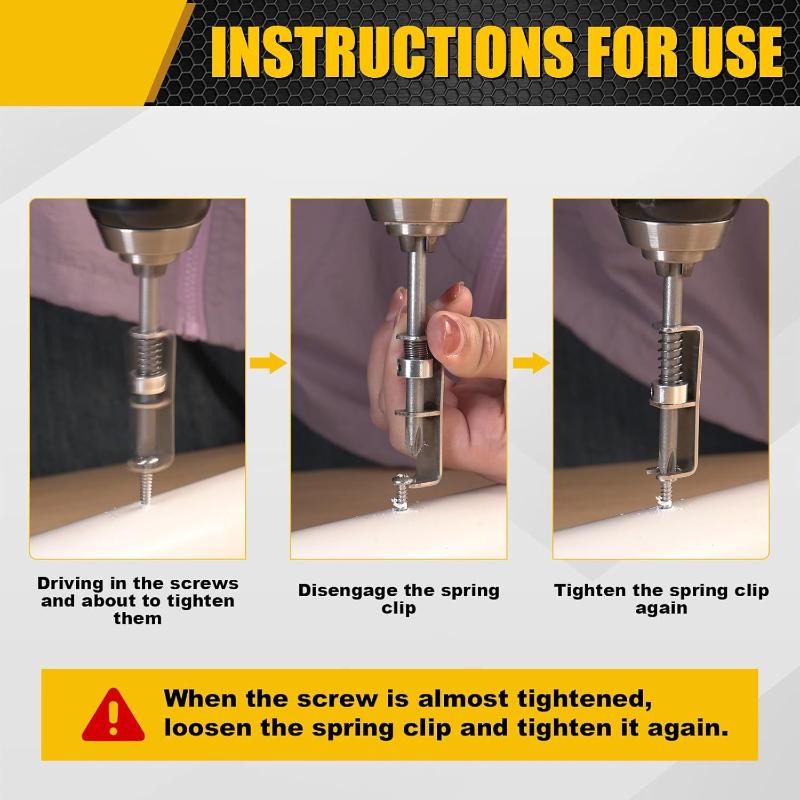 Wear-Resistant Spring Screw Su - Woodworking Finishing ulasan dan harga
