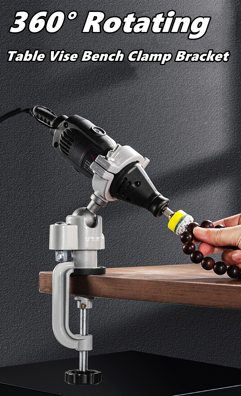 360° Rotating Table Vise Bench - Woodworking Front Vise ulasan dan harga