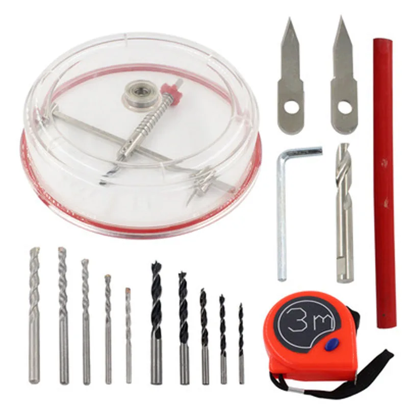 Adjustable Hole Saw Cutter Dri - Woodworking Kit ulasan dan harga