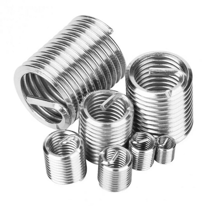 60pcs Stainless Steel Spiral W - Woodworking Finishing ulasan dan harga