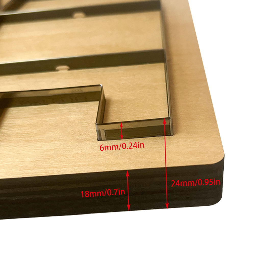 Custom Die Cutter Knife Mould  - Woodworking Box ulasan dan harga