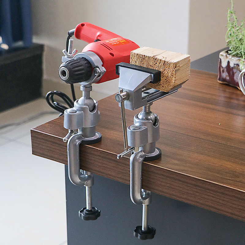 360 Degree Universal Aluminum  - Woodworking Front Vise ulasan dan harga