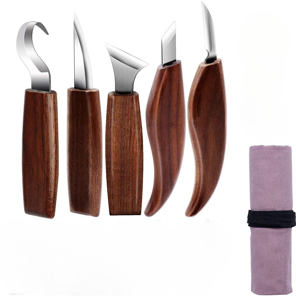 8pcs Wood Carving Kit Wood Car - Woodworking Kits For Beginners ulasan dan harga