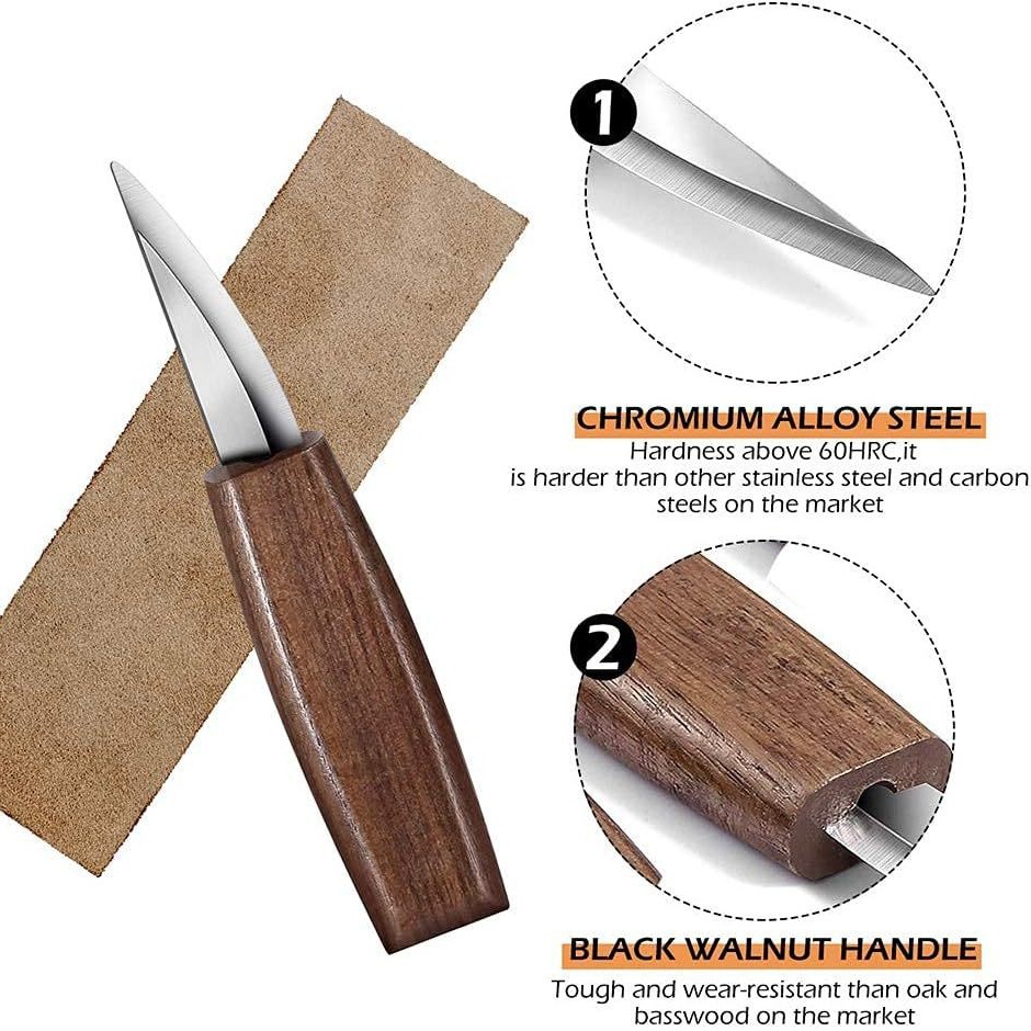8pcs Wood Carving Kit Wood Car - Woodworking Kits For Beginners ulasan dan harga