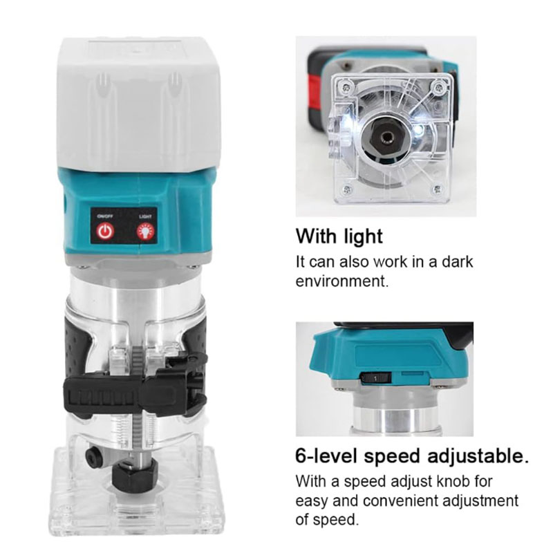Makita DRT50 18V LXT Cordless  - Woodworking Edge Trimmer ulasan dan harga