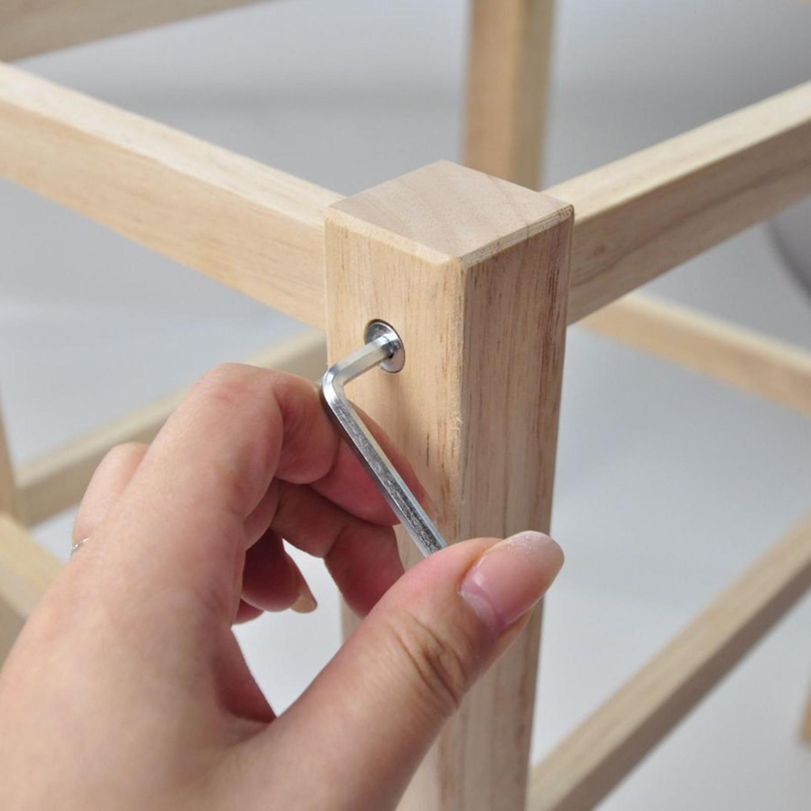 DIY Wood Footstool Frame Kit E - Woodworking Kits For Beginners ulasan dan harga