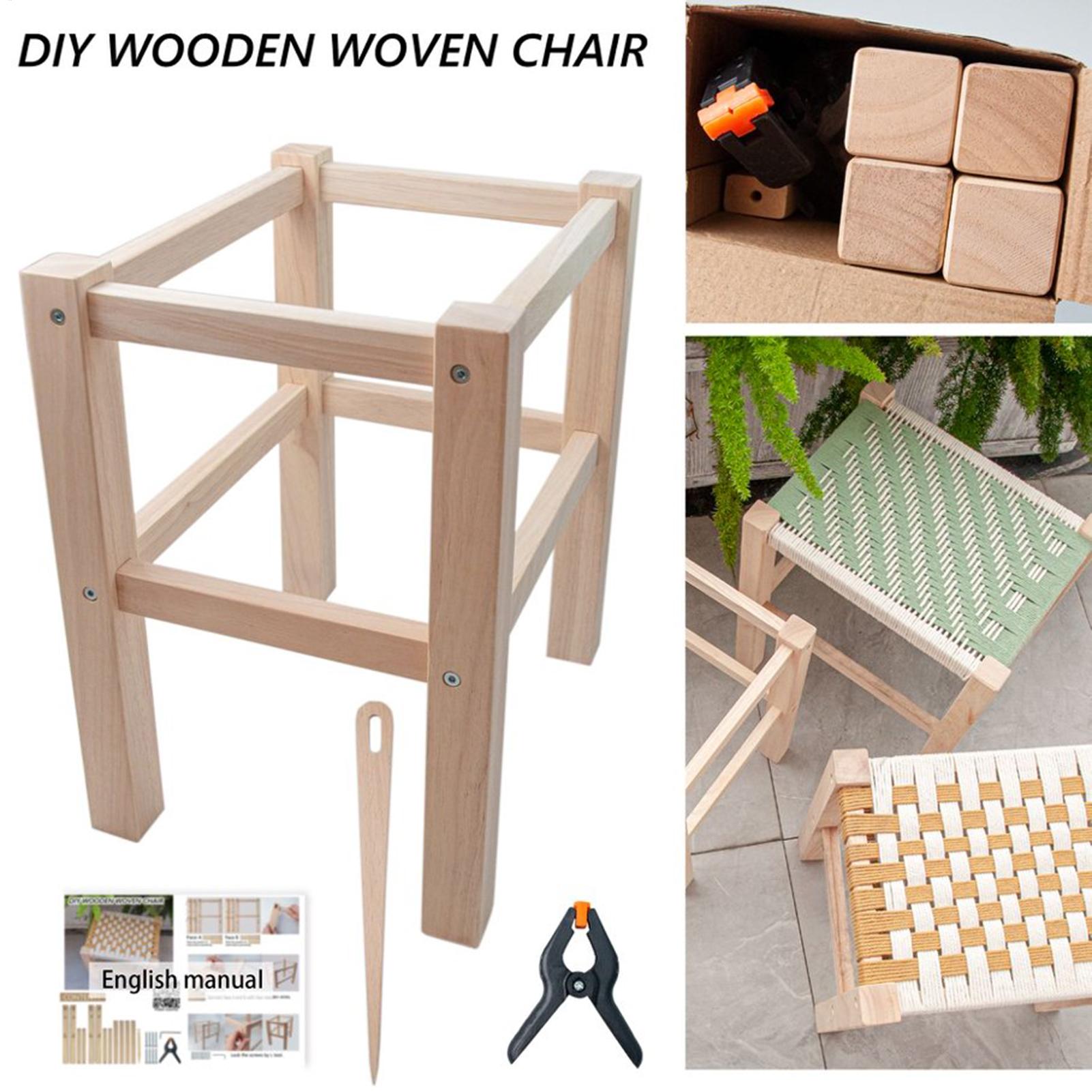 DIY Wood Footstool Frame Kit E - Woodworking Kits For Beginners ulasan dan harga