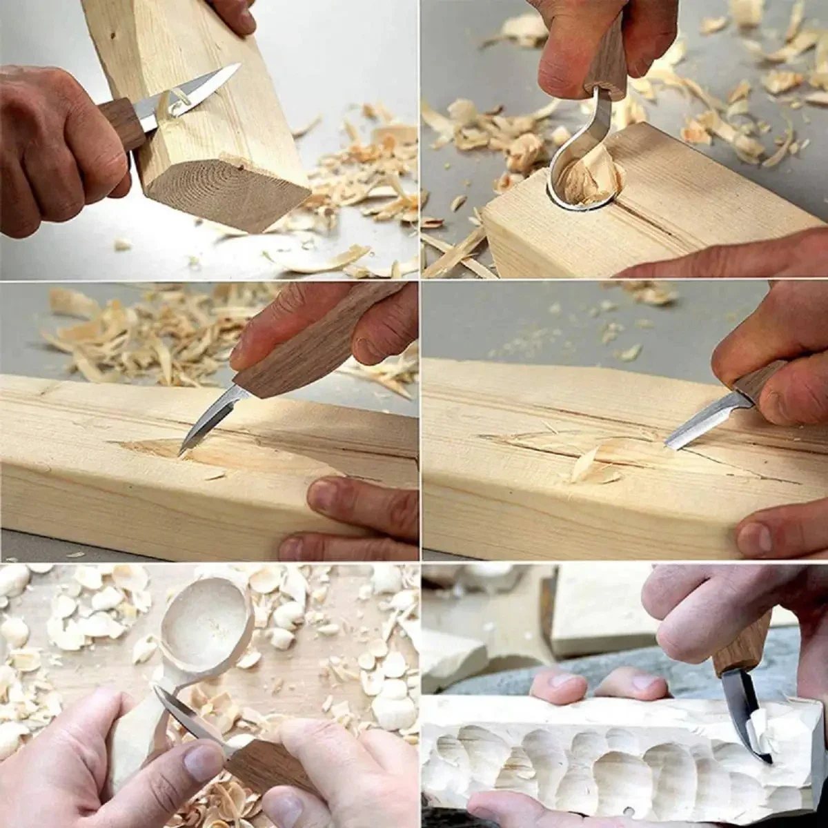 Wood Carving Kit Hand Carving  - Woodworking Kits For Beginners ulasan dan harga