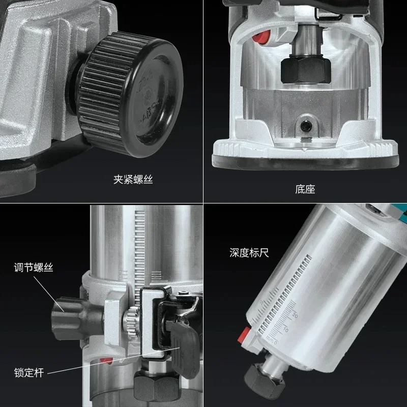 Makita DRT50 18V LXT Brushless - Woodworking Edge Trimmer ulasan dan harga