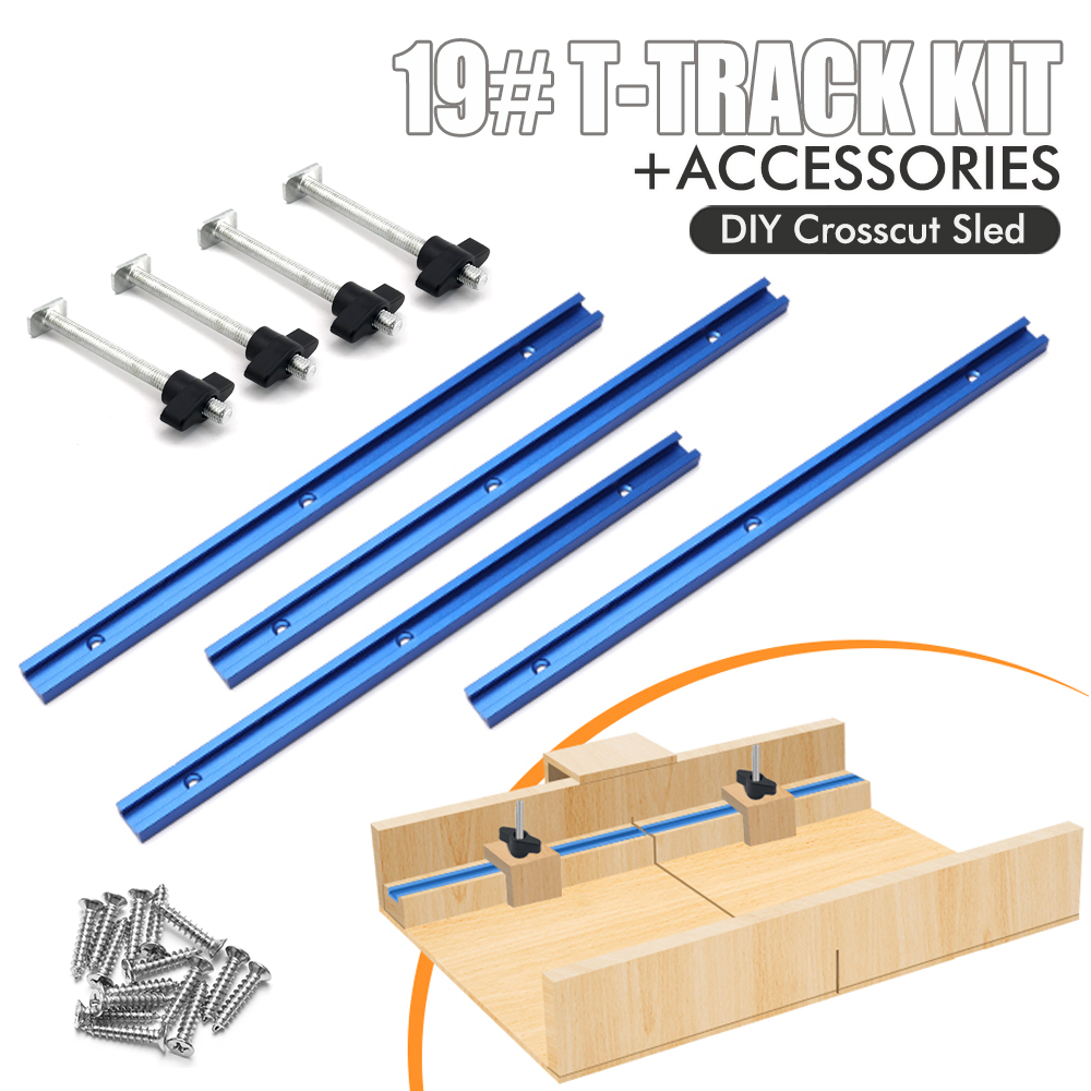 Woodworking 19# T-track Kit an - Woodworking Kit ulasan dan harga