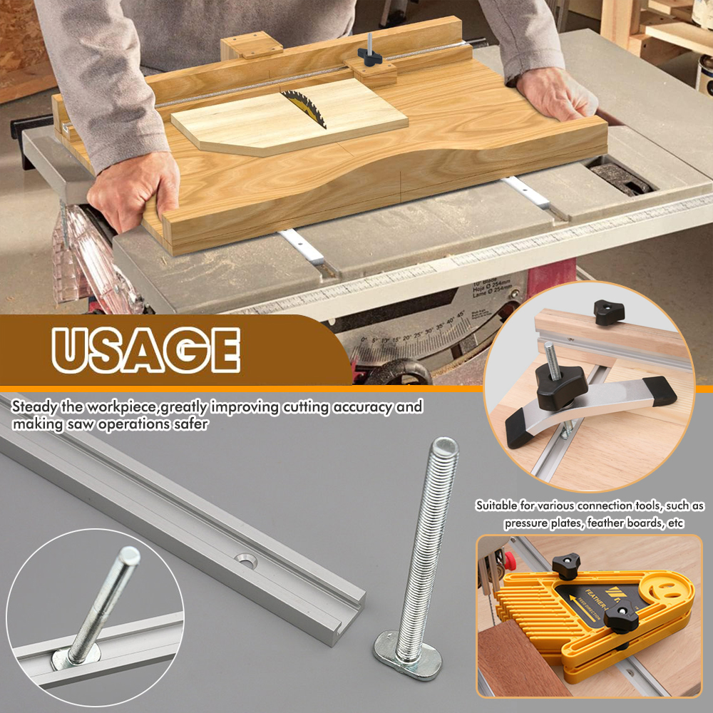 Woodworking 19# T-track Kit an - Woodworking Kit ulasan dan harga