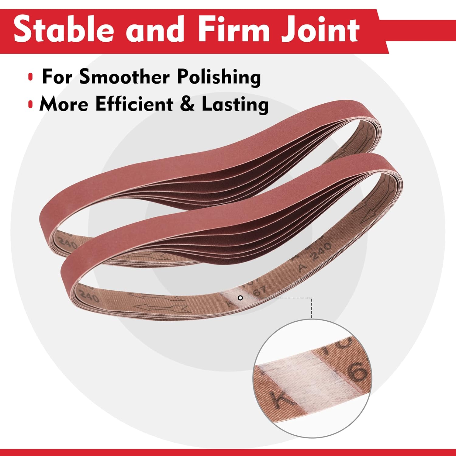 36 Pack 1x30 Inch Sanding Belt - Woodworking Kit ulasan dan harga