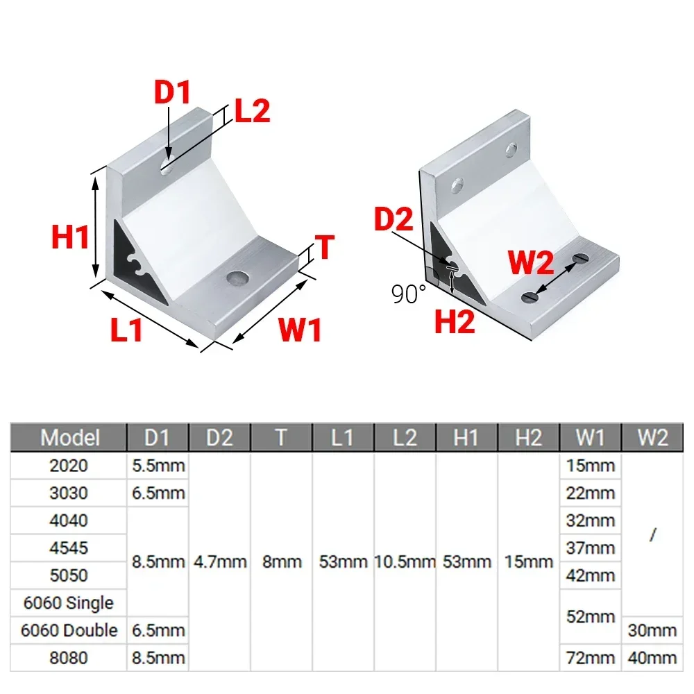 4Pcs 90 Degree Corner Angle Br - Woodworking Joint ulasan dan harga