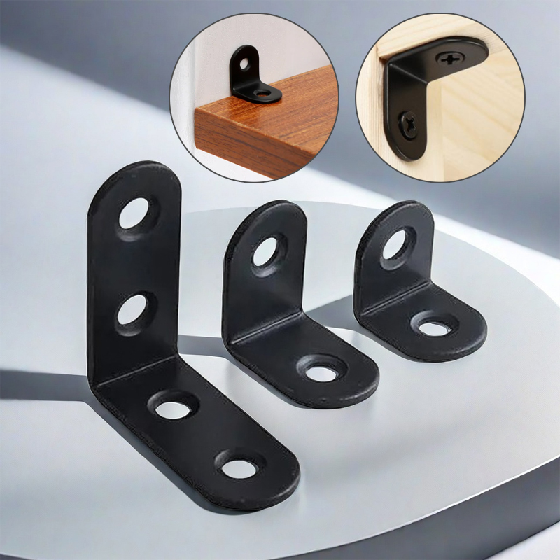 12Pcs L bracket Straight Angle - Woodworking Joint ulasan dan harga