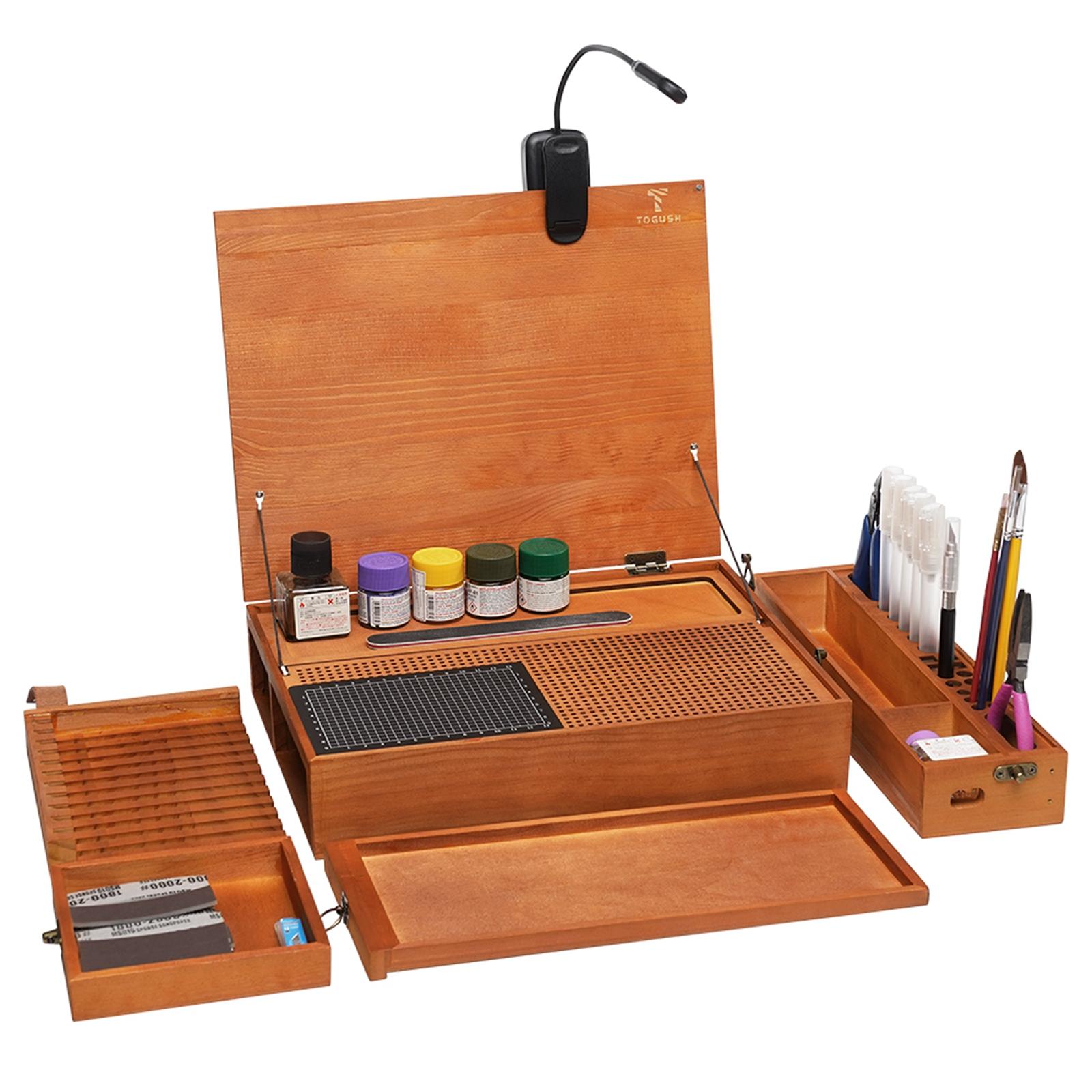 Hobby Work Table for Model Bui - Woodworking Box ulasan dan harga