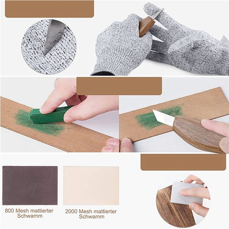 [NEW!ABAG】 Wood Carving Tools  - Woodworking Kits For Beginners ulasan dan harga