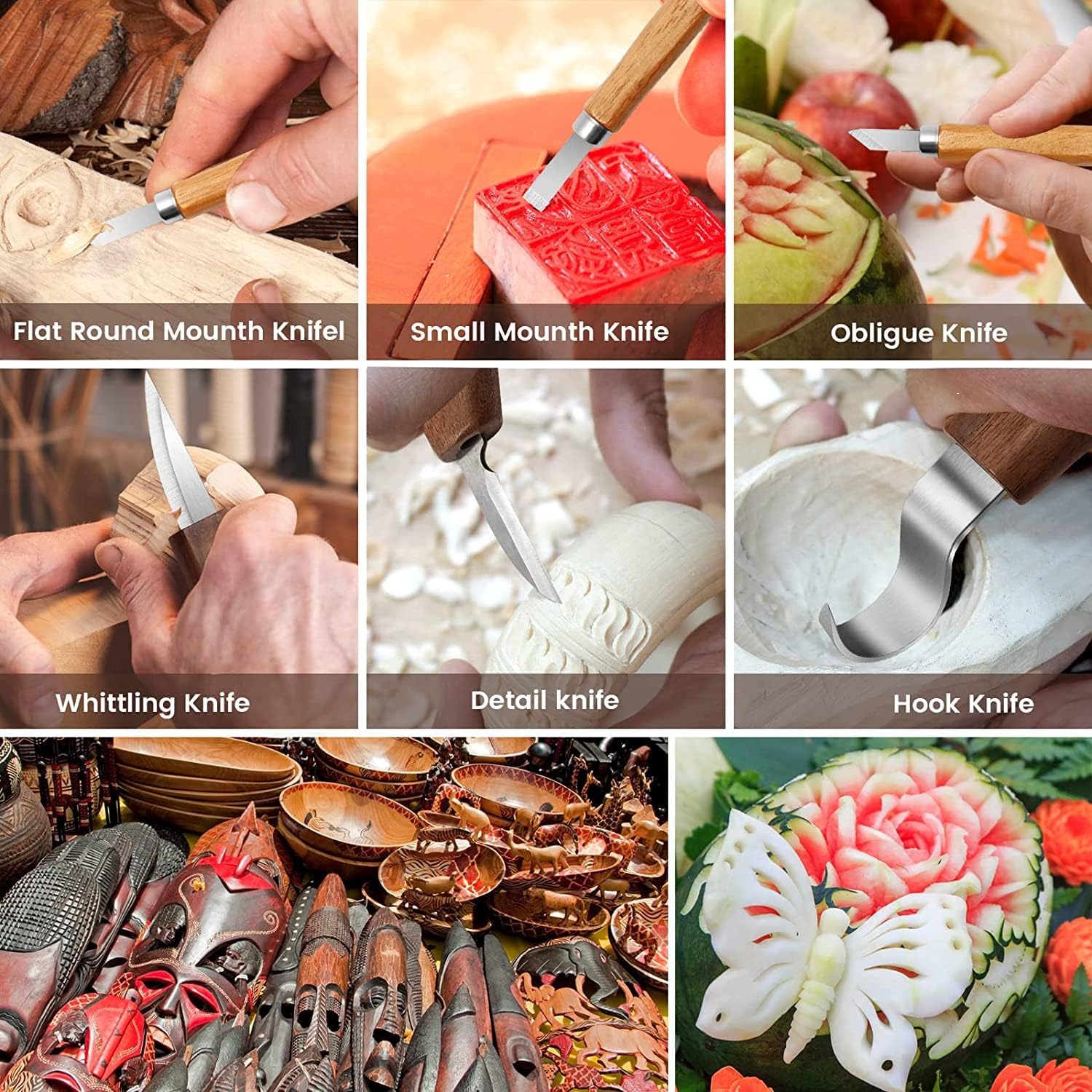 Wood Carving Beginner Kit with - Woodworking Kits For Beginners ulasan dan harga