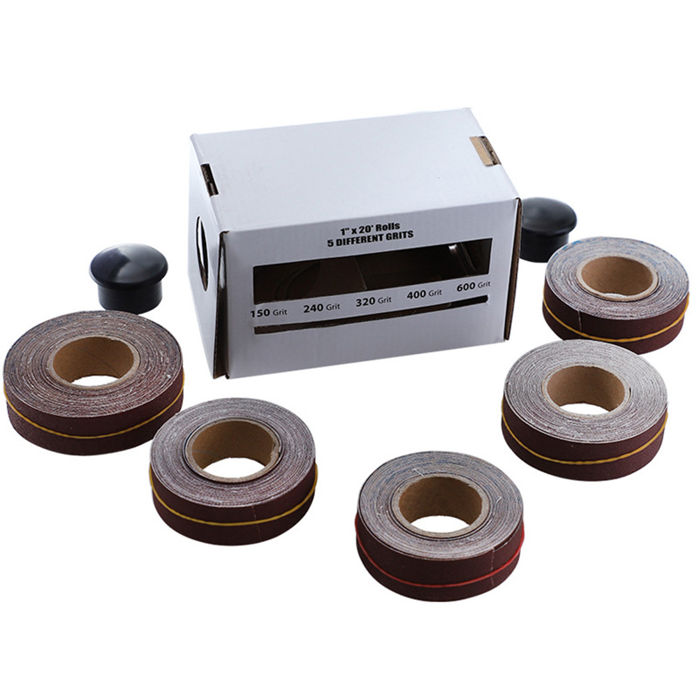 6m Sanding Cloth Roll 25mm Wid - Woodworking Finishing ulasan dan harga