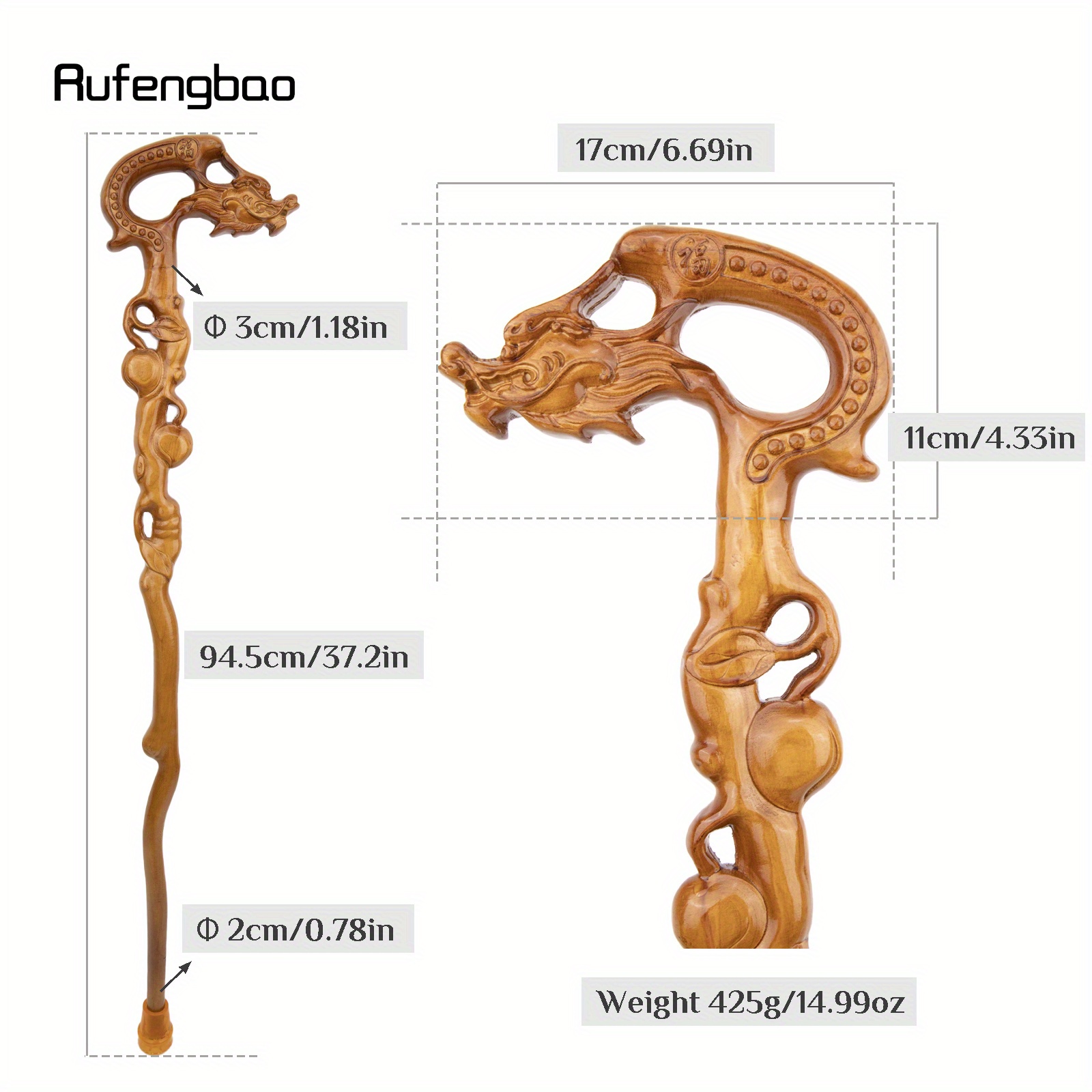 Yellow Dragon Wooden Single Jo - Woodworking Joint ulasan dan harga