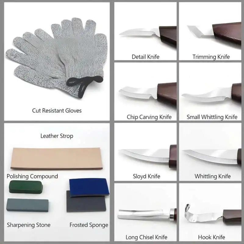 Wood Carving Kit 15PCS Wood Ca - Woodworking Kits For Beginners ulasan dan harga