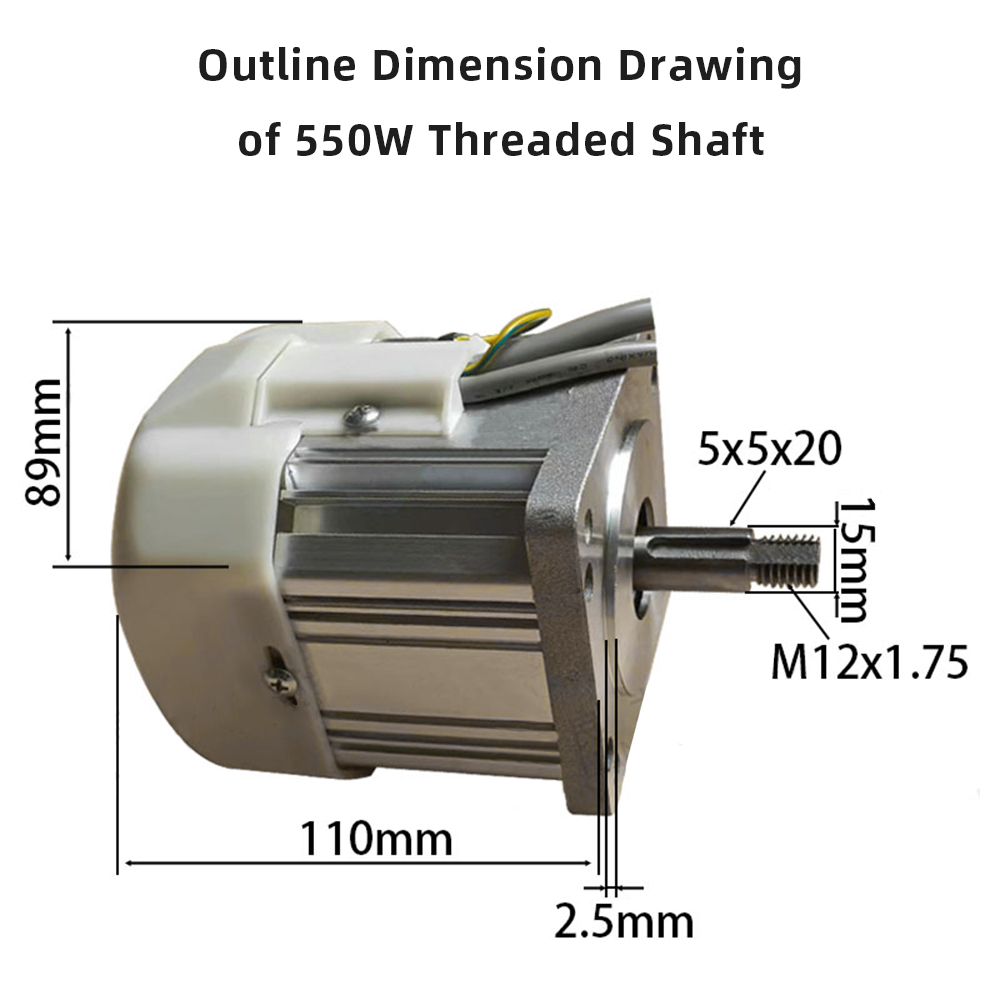 Permanent Magnet Servo Brushle - Woodworking Kit ulasan dan harga