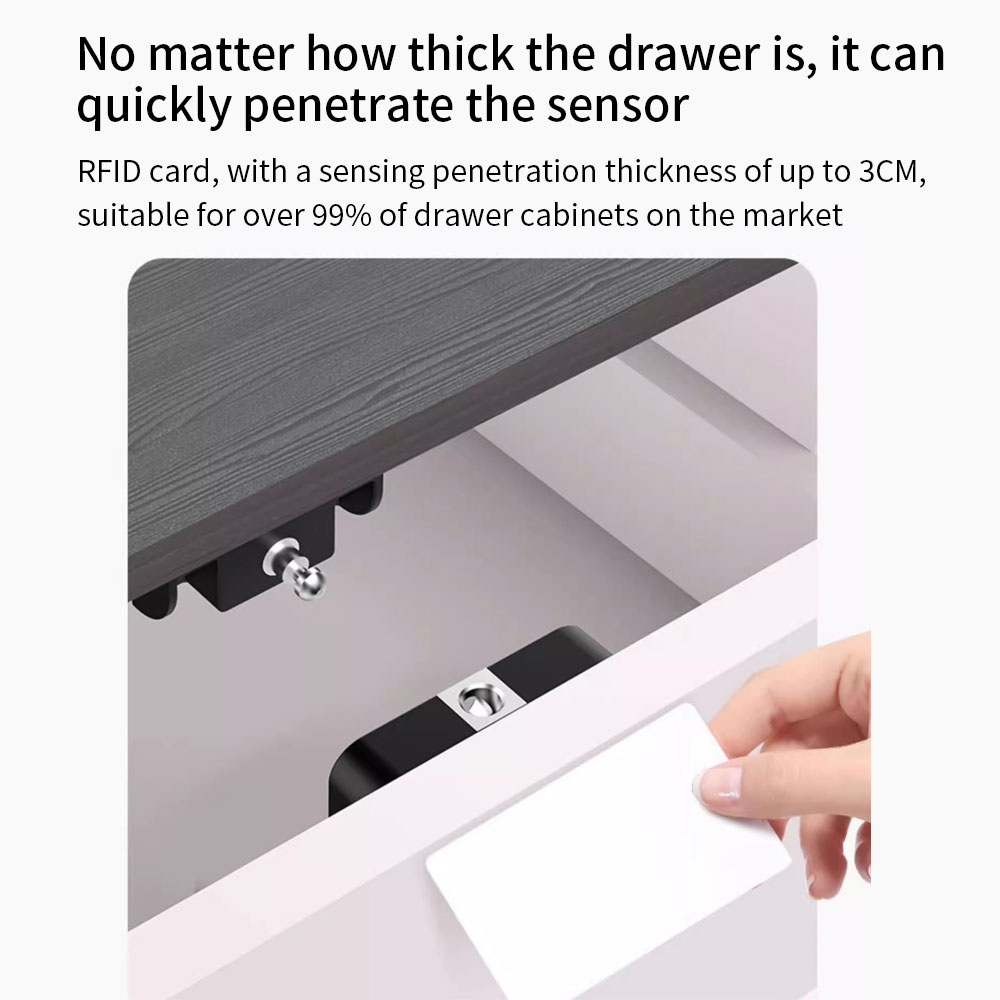 Tuya Hidden Cabinet Lock RFID  - Woodworking Box ulasan dan harga